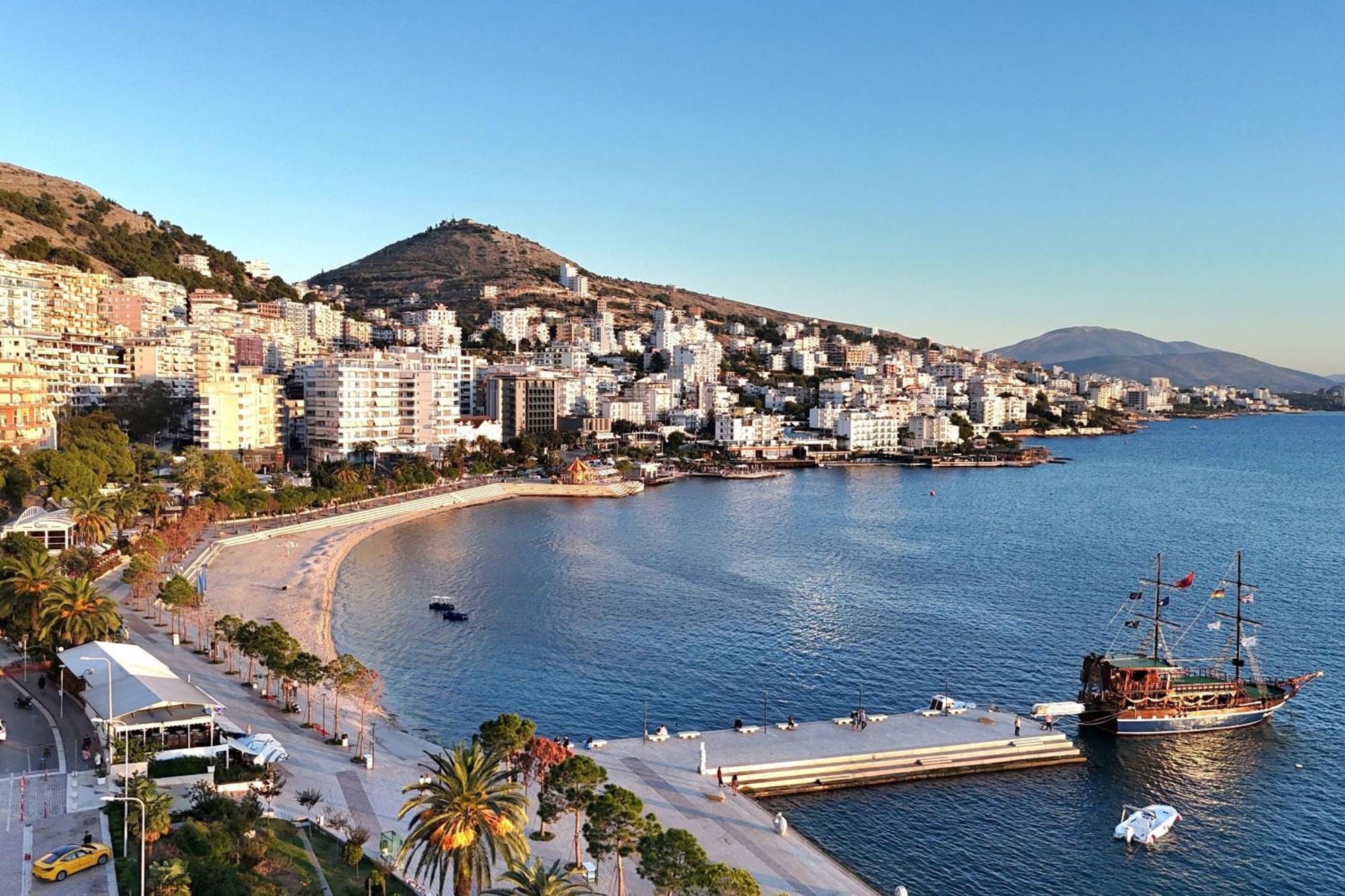 Sunset Penthouse Apartment Sarande Luaran gambar