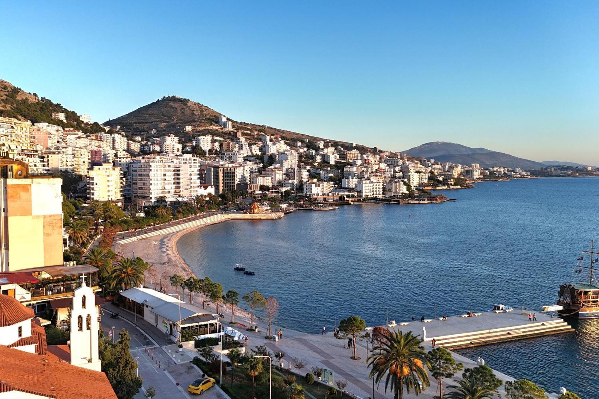 Sunset Penthouse Apartment Sarande Luaran gambar
