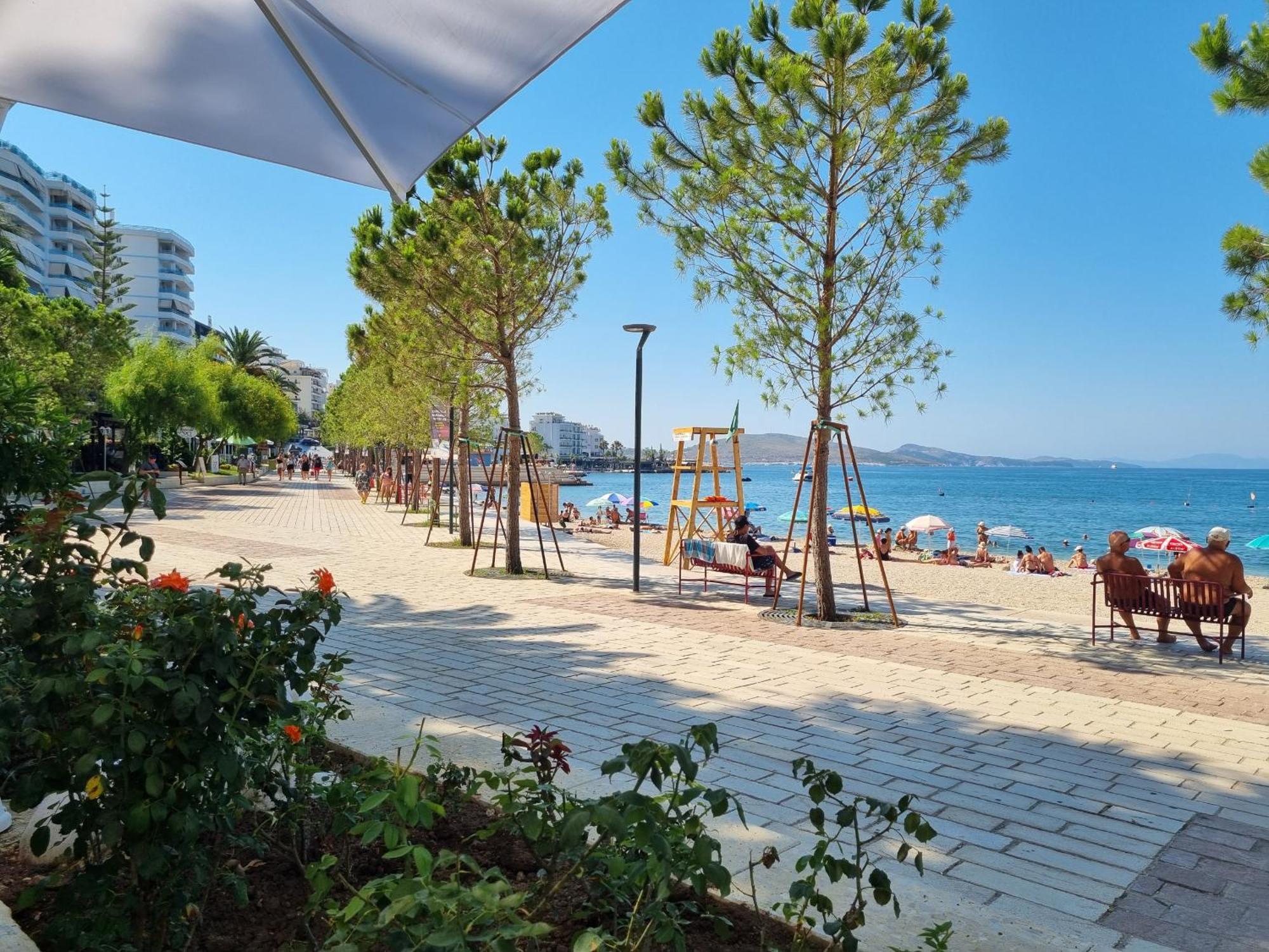 Sunset Penthouse Apartment Sarande Luaran gambar