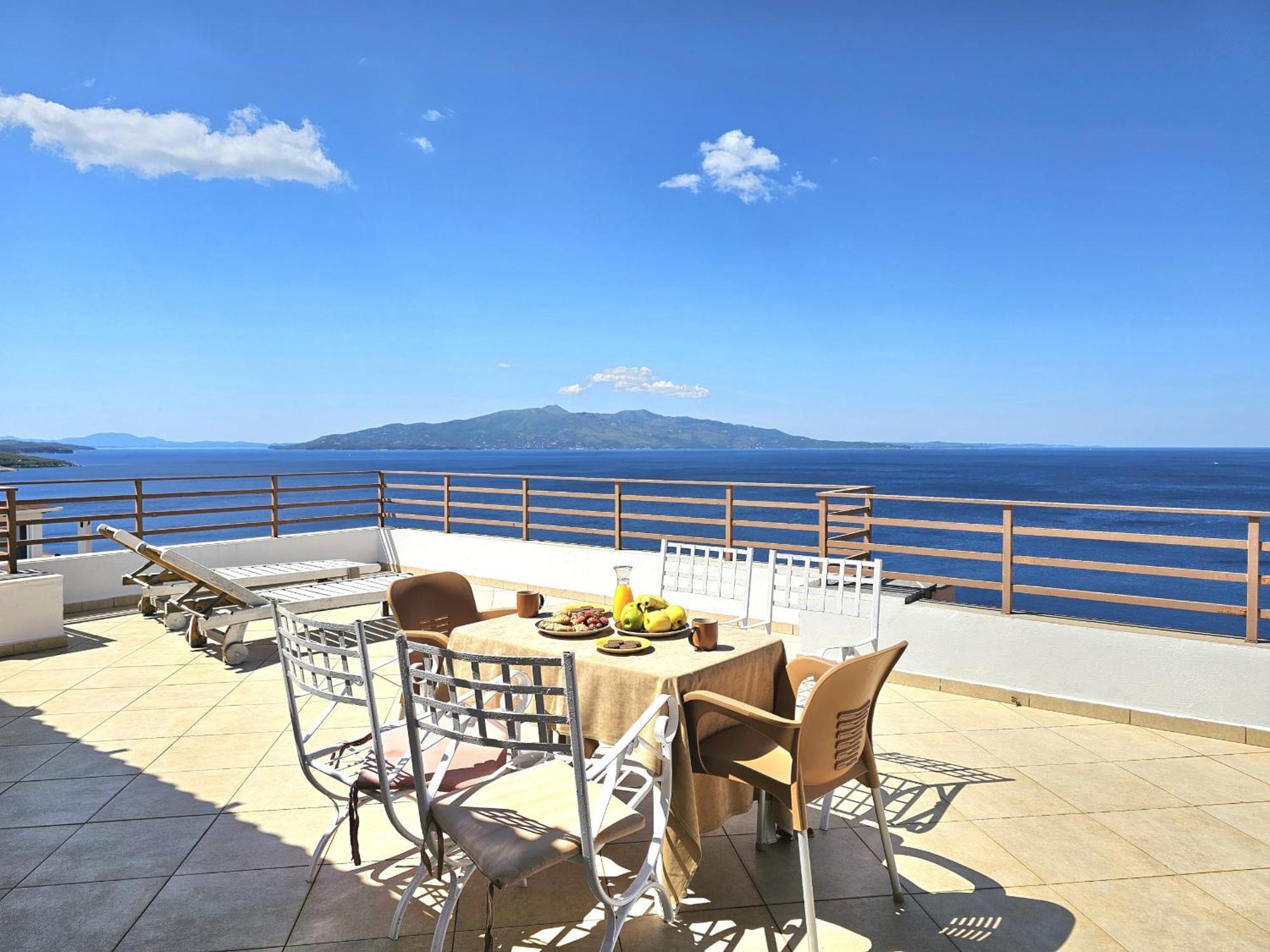 Sunset Penthouse Apartment Sarande Luaran gambar