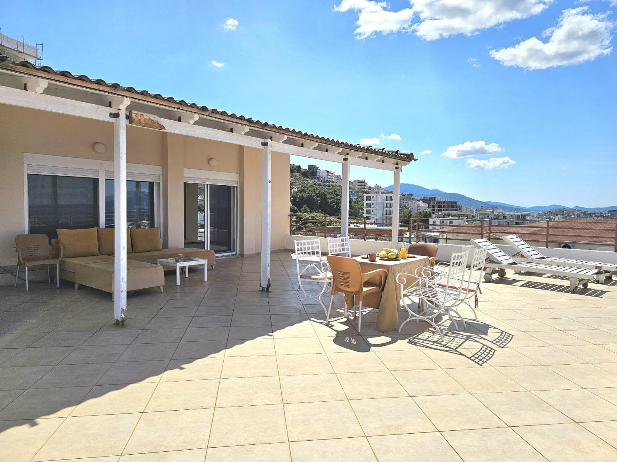 Sunset Penthouse Apartment Sarande Luaran gambar