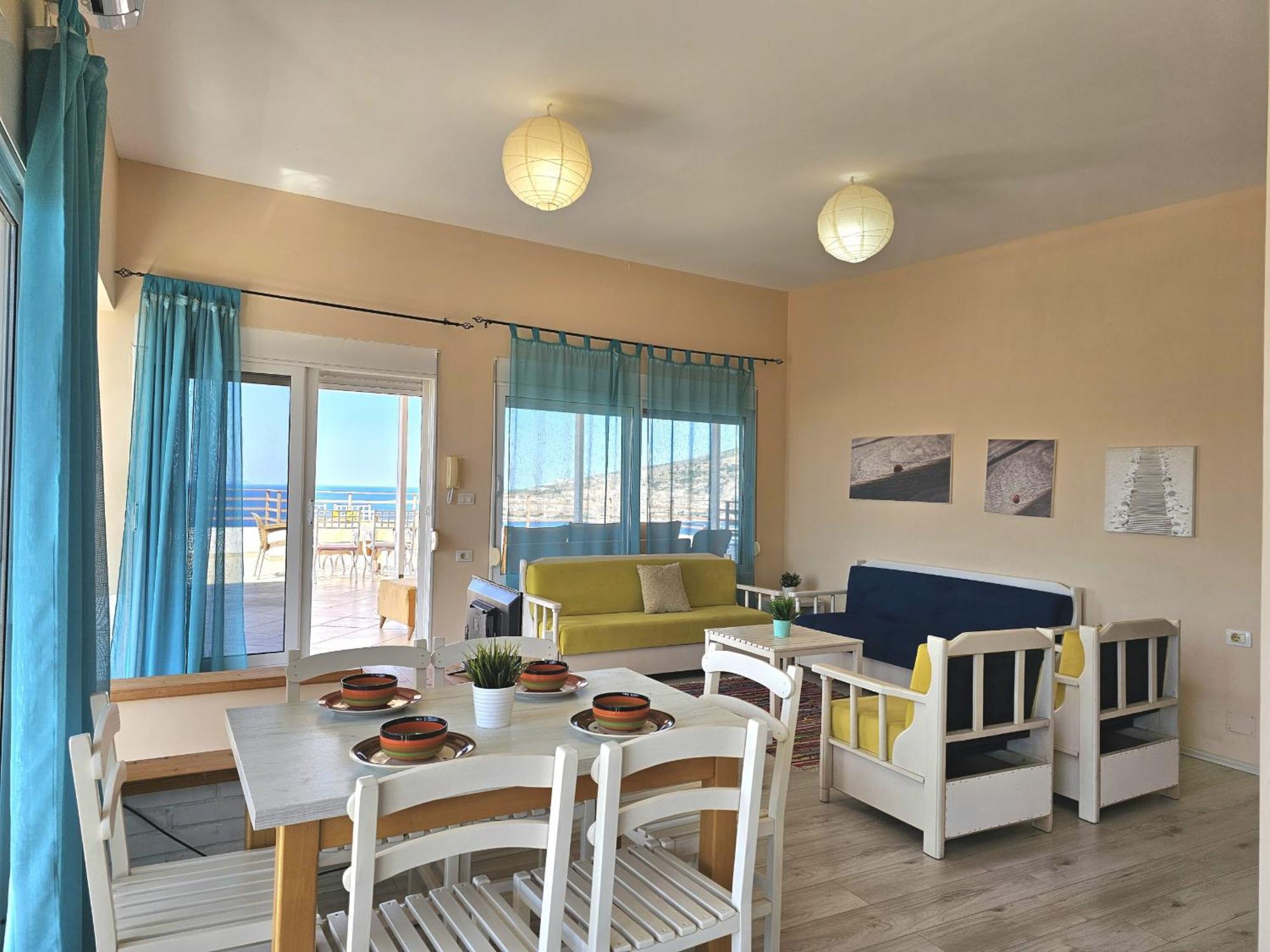 Sunset Penthouse Apartment Sarande Luaran gambar