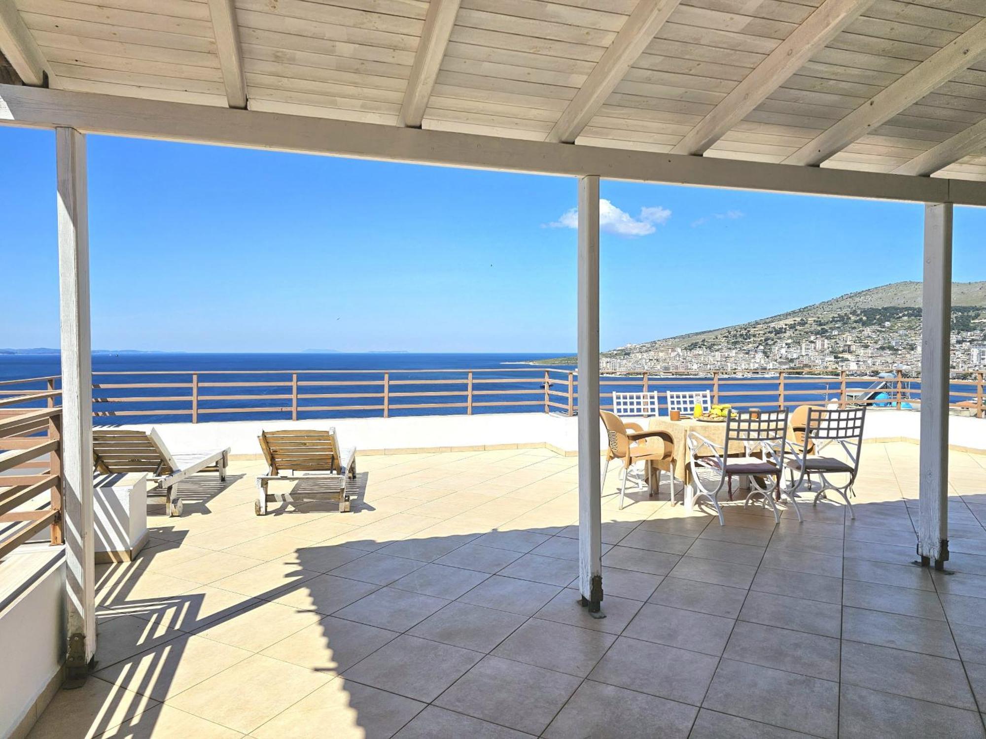 Sunset Penthouse Apartment Sarande Luaran gambar