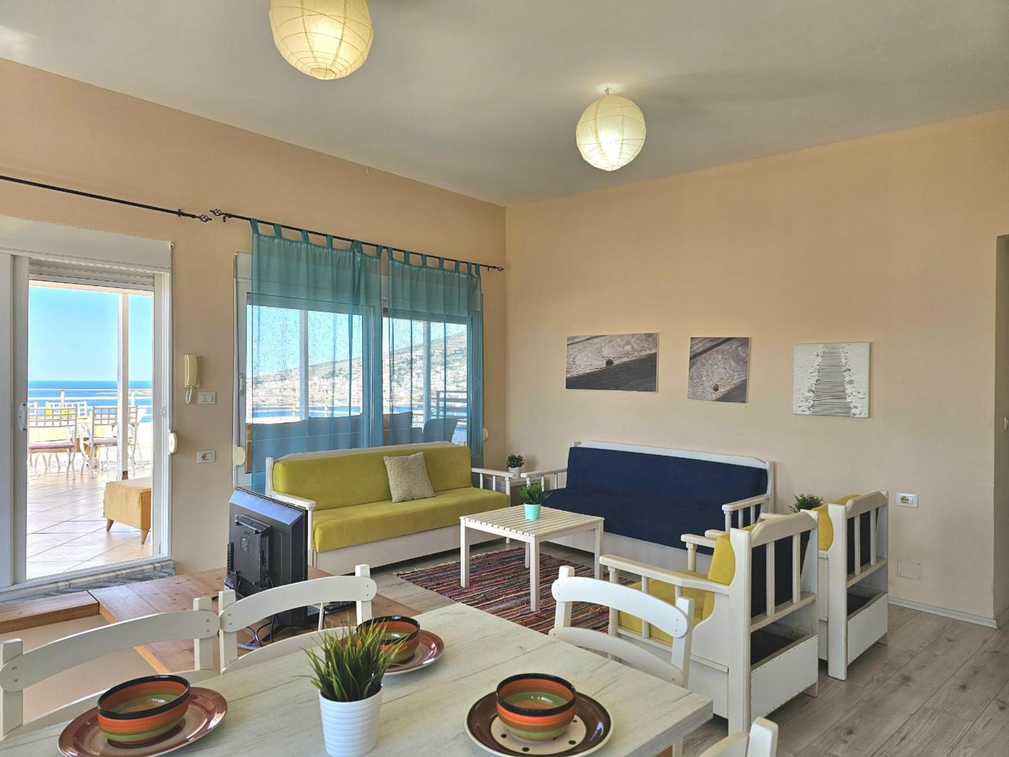 Sunset Penthouse Apartment Sarande Luaran gambar