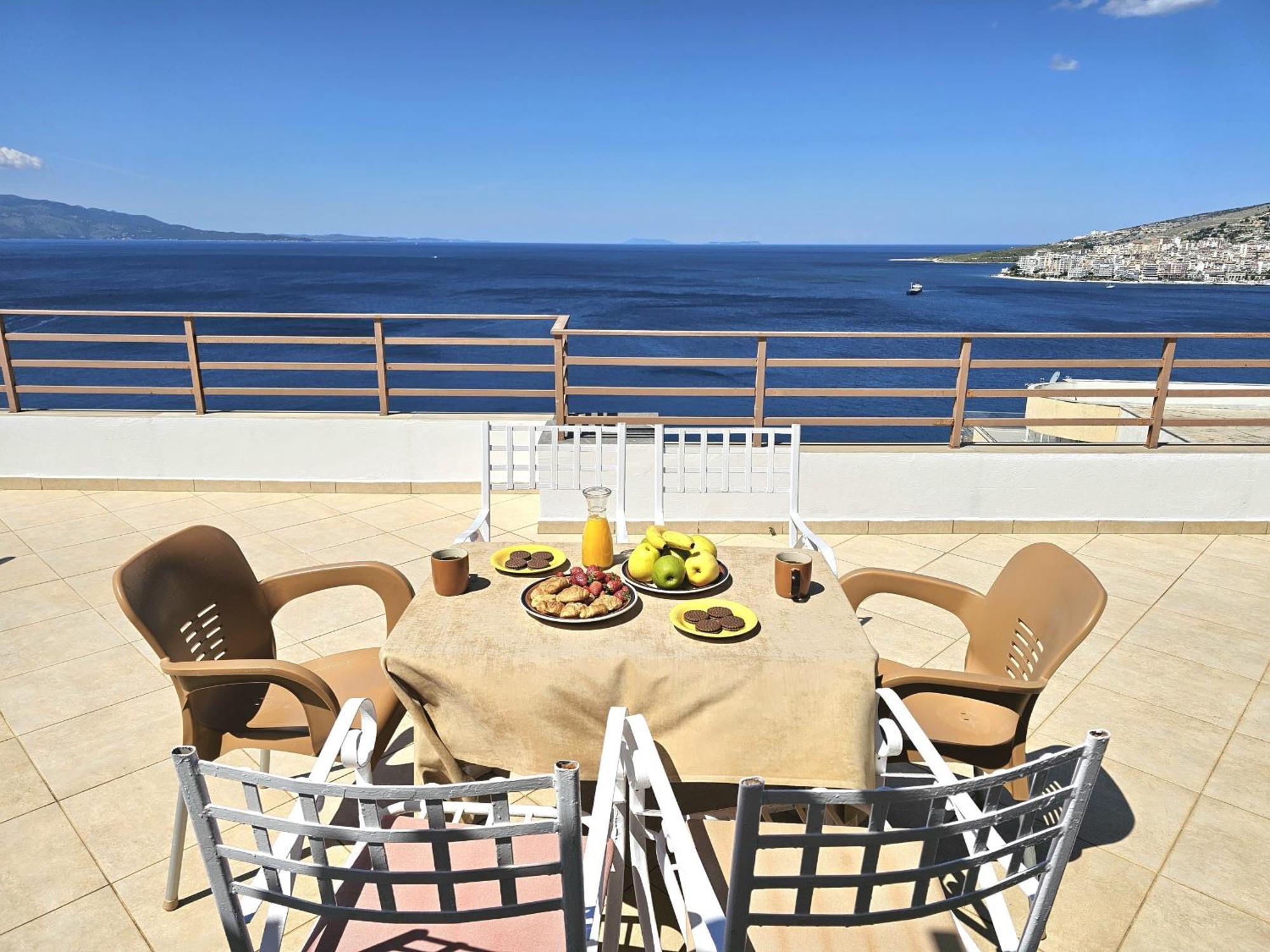Sunset Penthouse Apartment Sarande Luaran gambar